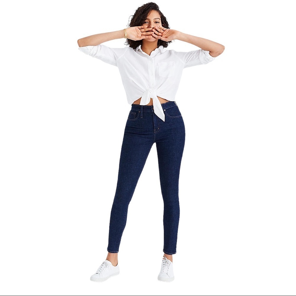 MADEWELL Curvy High Rise Jeans